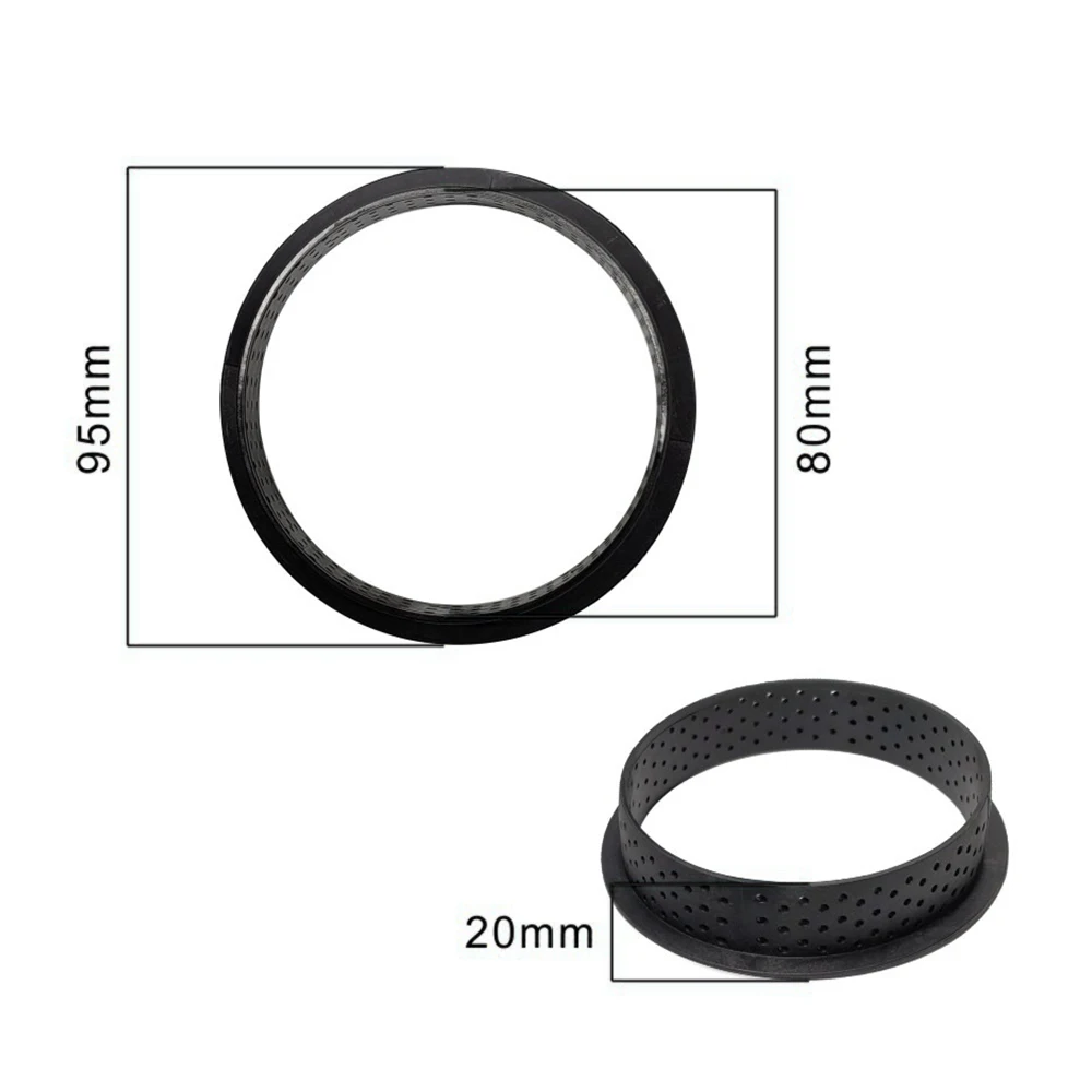 

Plastic Net Mousse Circle Cutter Baking Tools French Dessert DIY Cake Mold Perforated Ring Non-Stick Bakeware Tart