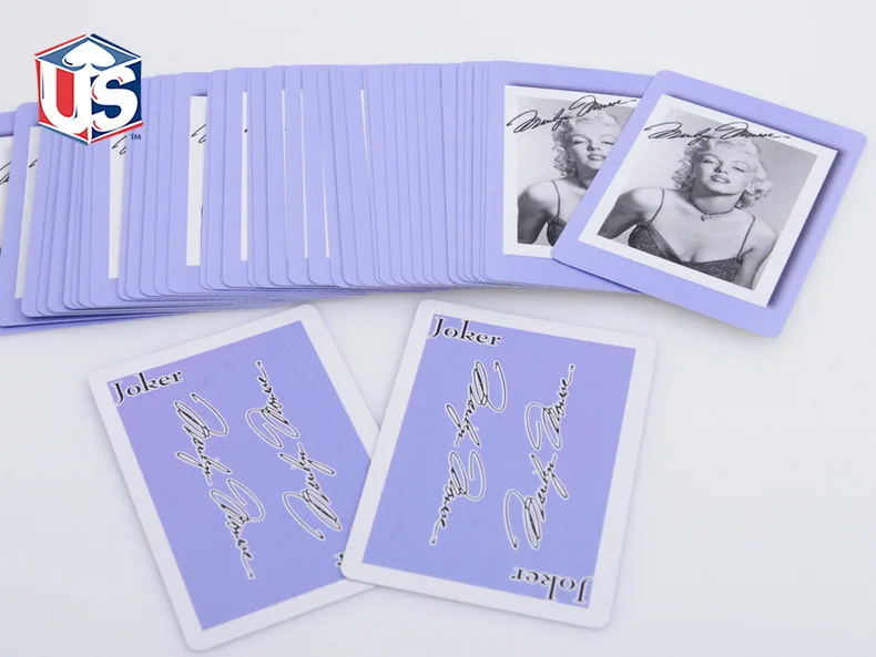 Мэрилин Монро игральные карты 88*63 мм Волшебная бумажная категория для покера