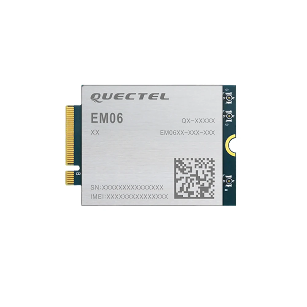 EM06-E/EM06ELA-512-SGAS 4G LTE Wireless Industrial IOT/M2M-Optimized Cat 6 M.2(NGFF) модуль для EMEA/APAC①/Бразилия |