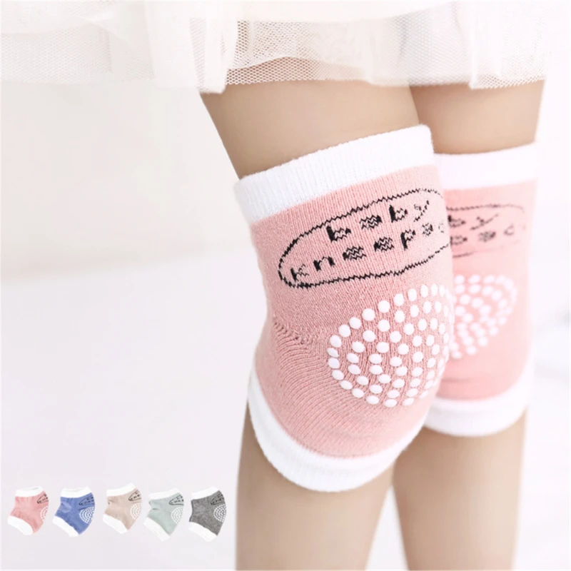 

2Pcs/Pair Toddler Safety Knee Pad Anti-slip Crawling Protector Breathable Kids Knee Pads Mat Kid Accessories