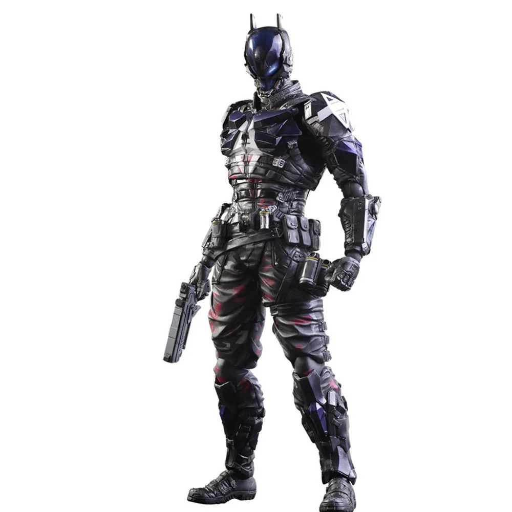 28 см Play arts Kai Final Fantasy DC Arkham Knight Бэтмен Аниме Фигурки ПВХ Модель Коллекция