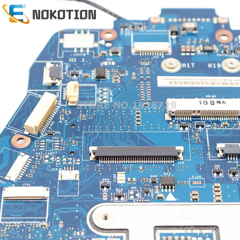NOKOTION материнская плата для ноутбука TOSHIBA Satellite A665 P750 P755 основная плата K000125710 PHQAA LA-6831P HM65 DDR3 GT540M 1 Гб