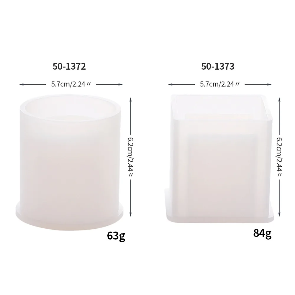 

New Mirror Pen Barrel Drop Silicone Mold Crystal Epoxy UV Resin Plastic Manual Flower Container Glossy Polished DIY Jewelry