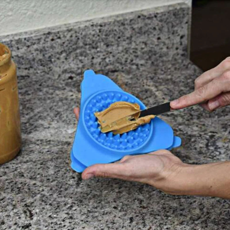 Slow Feederdog Bath Buddy Dog Lick Pad Pet Products Transfer Plate Fixed Suction Silicone Cup Bowl | Дом и сад
