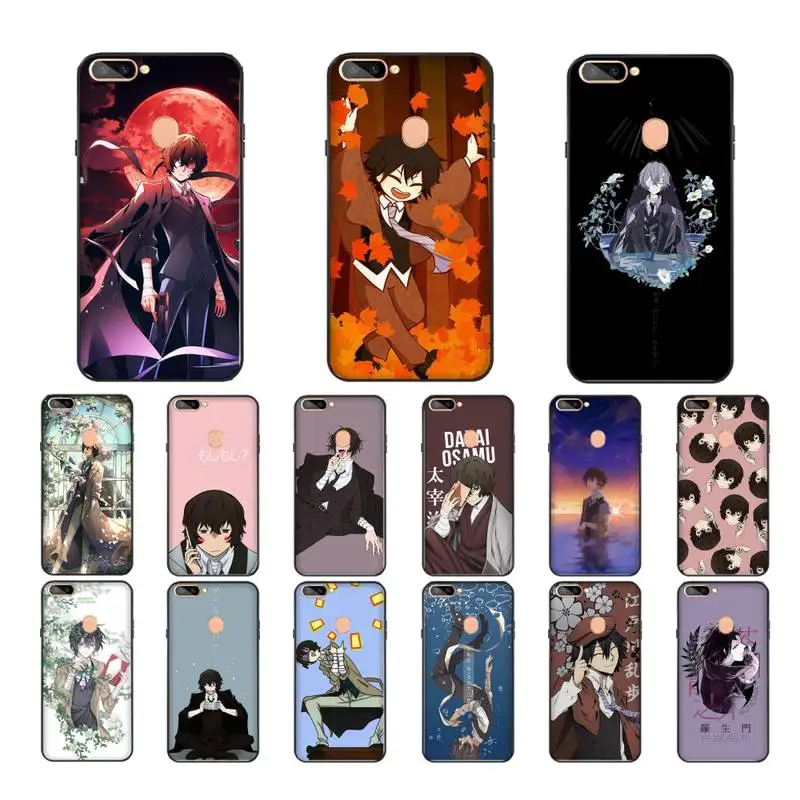 

Japan Anime Bungou Stray Dogs Dazai Osamu Phone Case For OPPO A7 a92020 a1k Cover For Realme 5 C3 6Pro 6 Reno2z F5 F9
