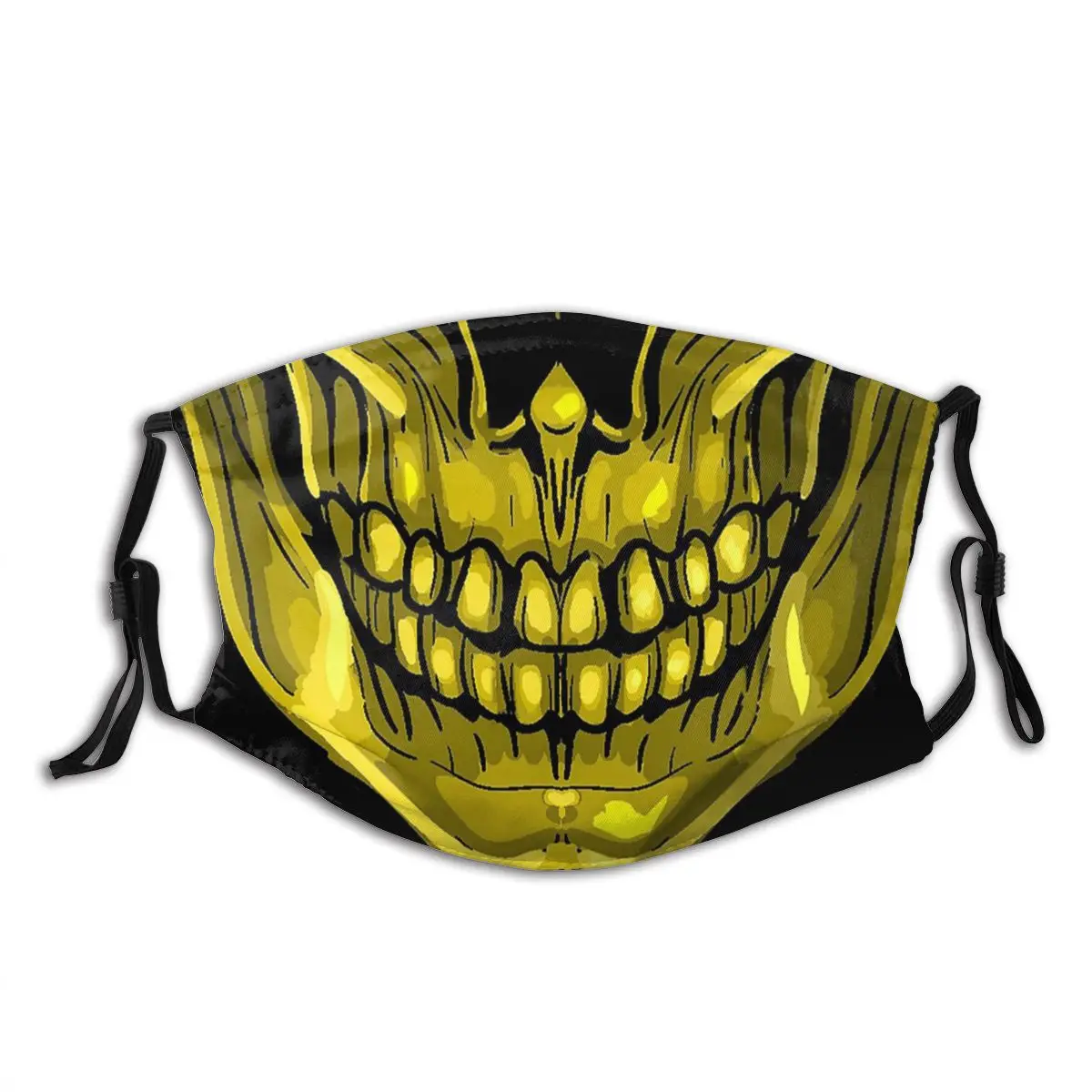 

Kojima's Death Stranding Metal Washable Mouth Face Mask Anti Wind Cold Proof with Filters Polyester Protection Cover Respirator