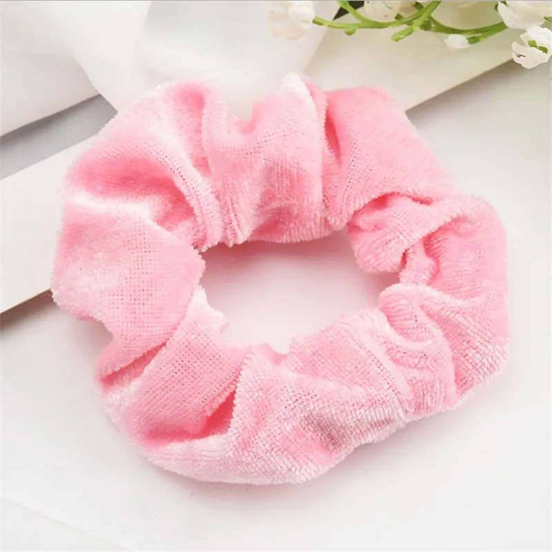 Бархатная резинка для волос женщин и девушек эластичная Женская завязывания