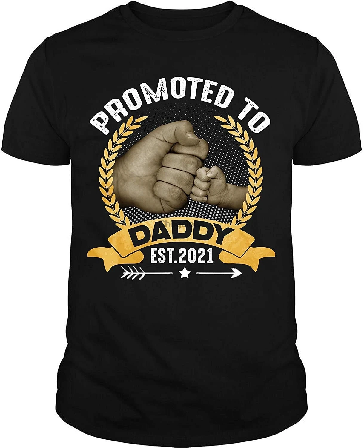 Ожидая что вскоре назначим папу на нового поколения 2021 футболка Подарочная