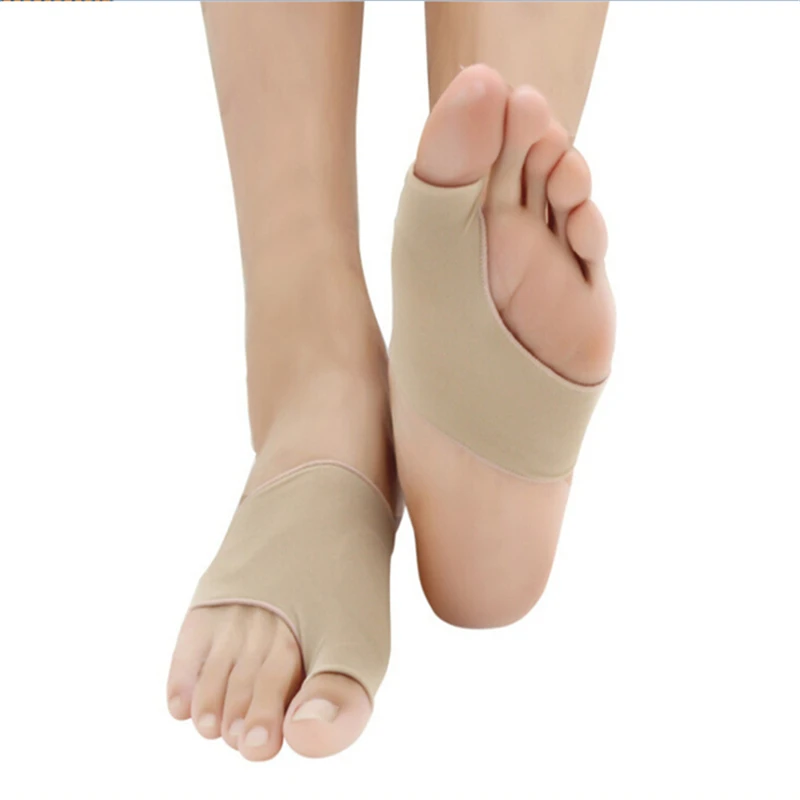 

2Pcs Toe Corrector Orthotics Toe Bunion Hallux Valgus Feet Care Regulator Finger Toes Thumb Hole Protectors Set Foot Care Tool