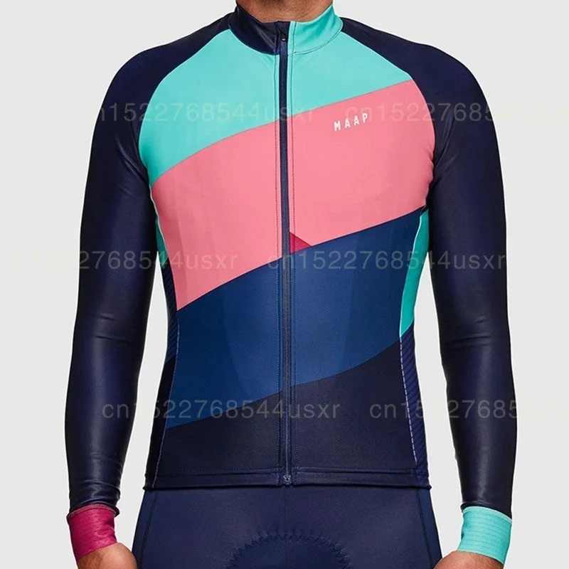 MAAP camisa de ciclismo M flag base LS велосипедная футболка с длинным рукавом весна 2019 MTB рубашка