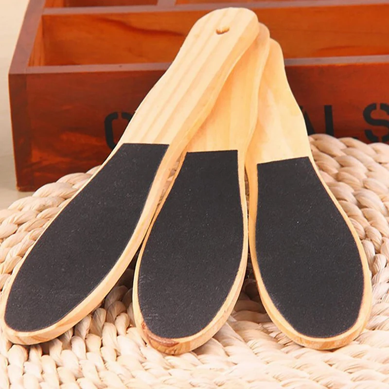 

Pedicure Grater 23cm Wooden Smooth Hard Dry Tough Skin Double Sided Feet Remover