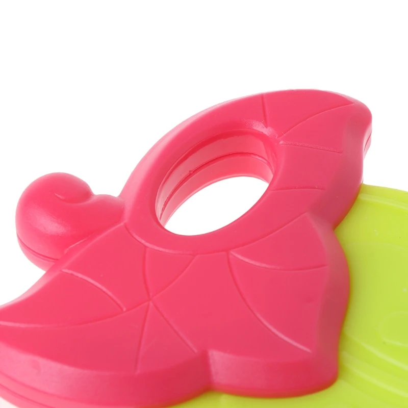 

Baby Teether Fruit Shape Silicone Safe Teething Chew Toys Infants Pacifier Gifts