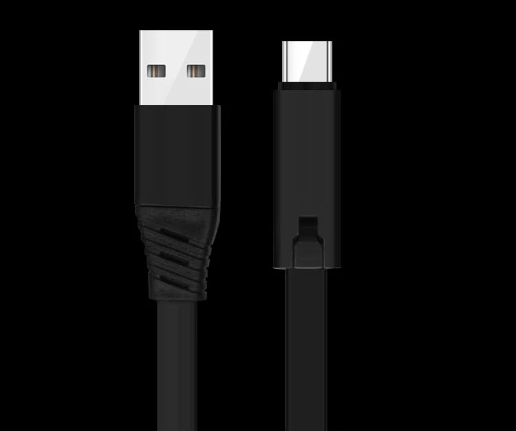 Регулируемый usb-кабель, кабель для зарядки телефона для iPhone, быстрый ремонт, Android type C, многоразовая линия для мобильных телефонов