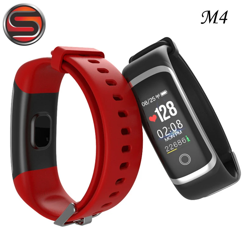 Умный Браслет M4 монитор сна Bluetooth фитнес-трекер напоминание о звонке