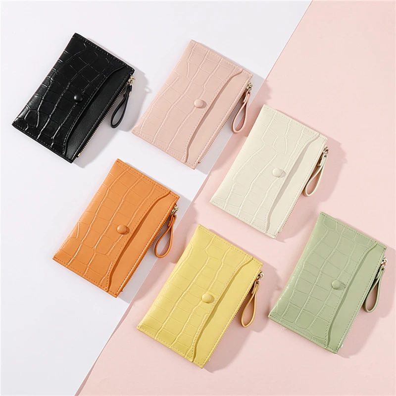 

Women's Wallet Short Women Coin Purse Fashion Wallets For Woman Card Holder Small Ladies Wallet Female Hasp Mini Clutch 2021