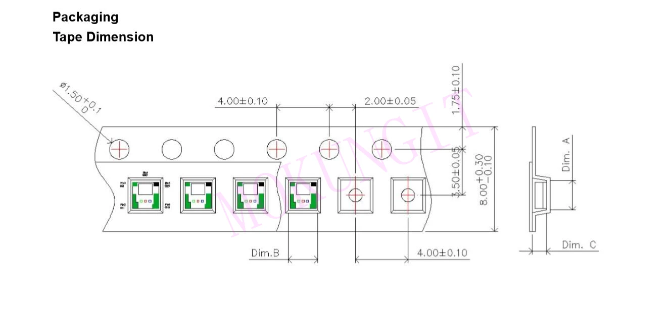 В переменного тока, 50-1000 шт. DC5V SK6805-EC15 SK6812 1515 встроенный контроллер Тип светодиодный прибор приемно-Digital rgb полный цвет светодиодный чип APA102 1515 5V