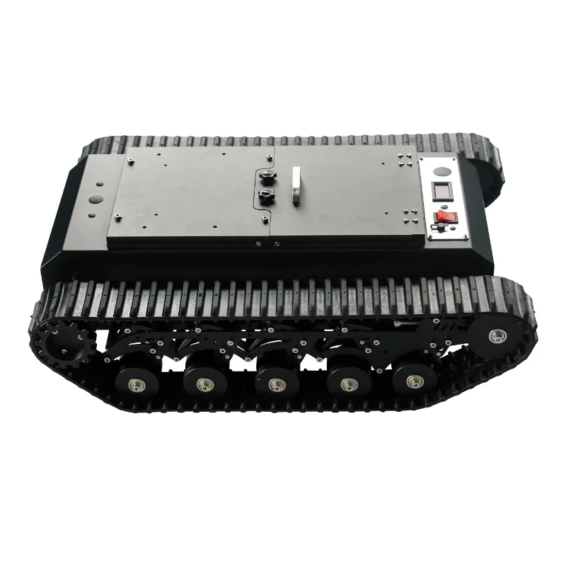 Новые автомобильные шасси TR500 резиновая гусеница 8 см высокая нагрузка 50 кг