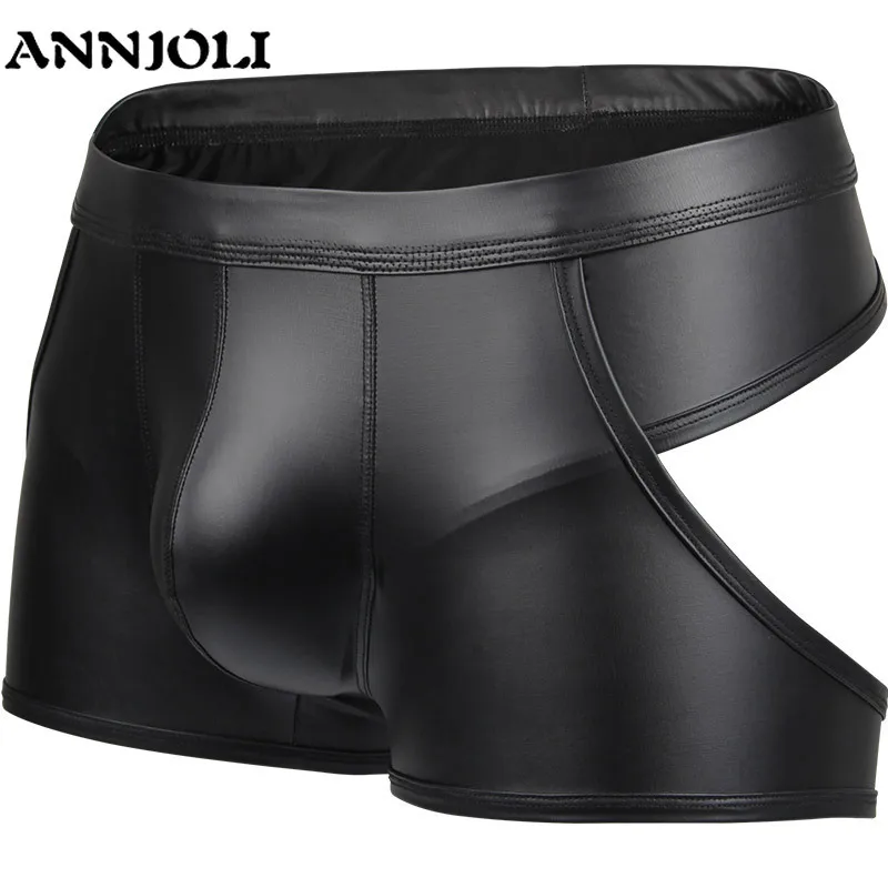 Сексуальное мужское нижнее белье annpretty боксеры для геев облегающие шорты с