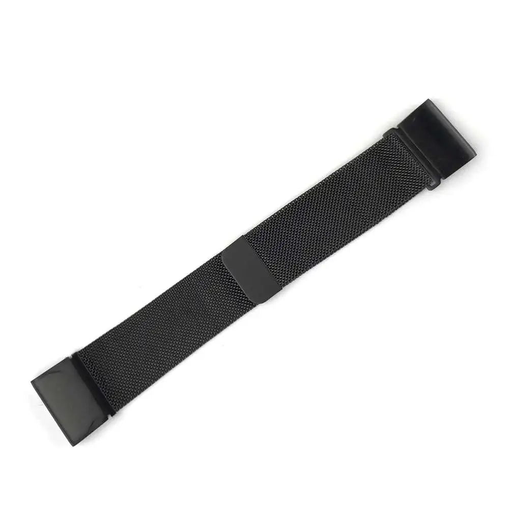 Fenix 6S Milanese Loop Магнитный браслет 20 мм Quick Fit из нержавеющей стали ремешок для часов Garmin Fenix 5S/Fenix 5S Plus - Цвет: Black