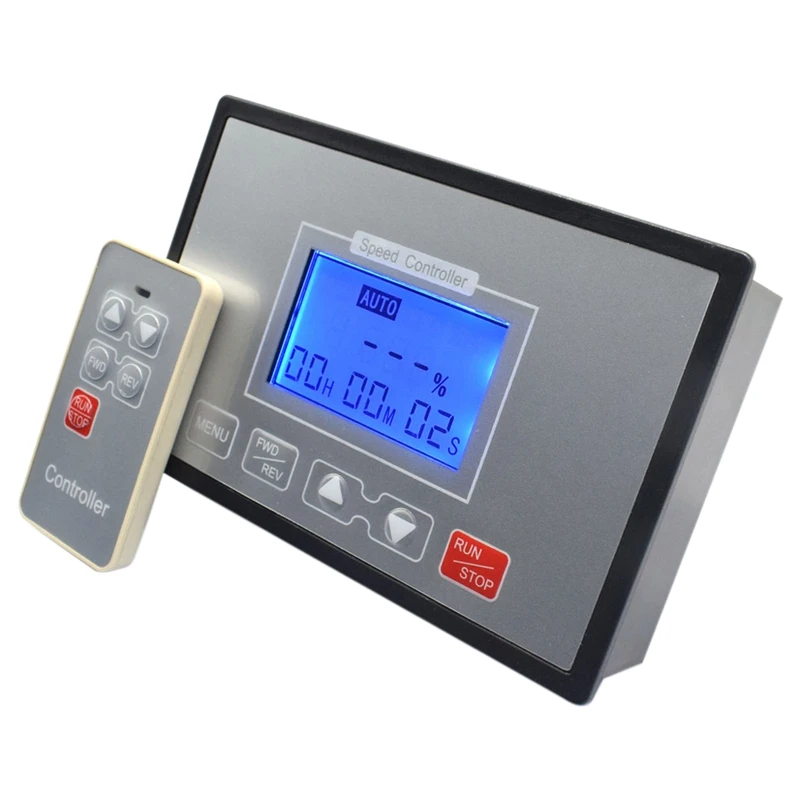 

ШИМ контроллер скорости двигателя постоянного тока LCD Умный Цифровой дисплей 0-100% Регулируемый 60A Реверсивный пульт дистанционного управле...