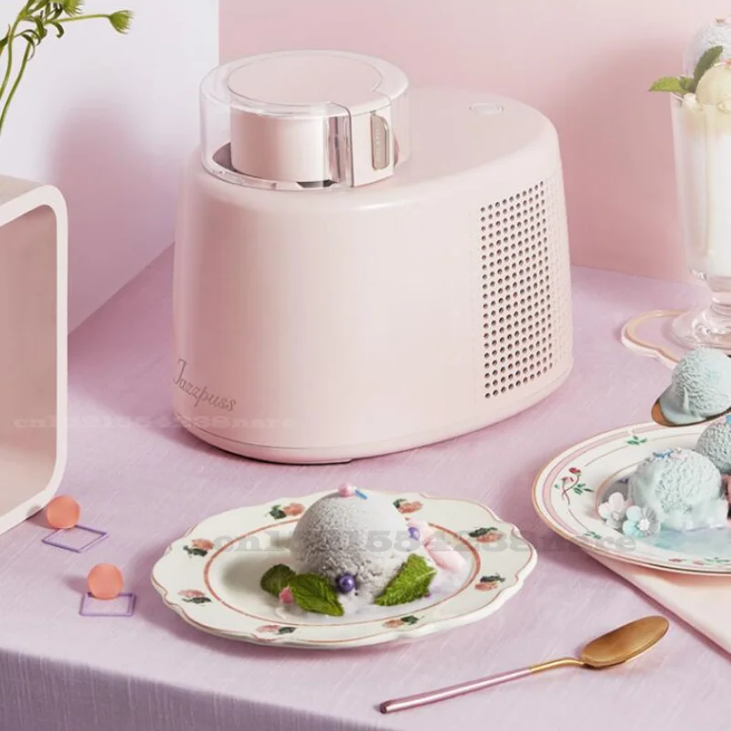 

500ML Ice Cream Machine Household Small DIY Yogurt Fruit Sweet Cone Child Automatic Ice Cream Machine Keep Cold for 6 Hours