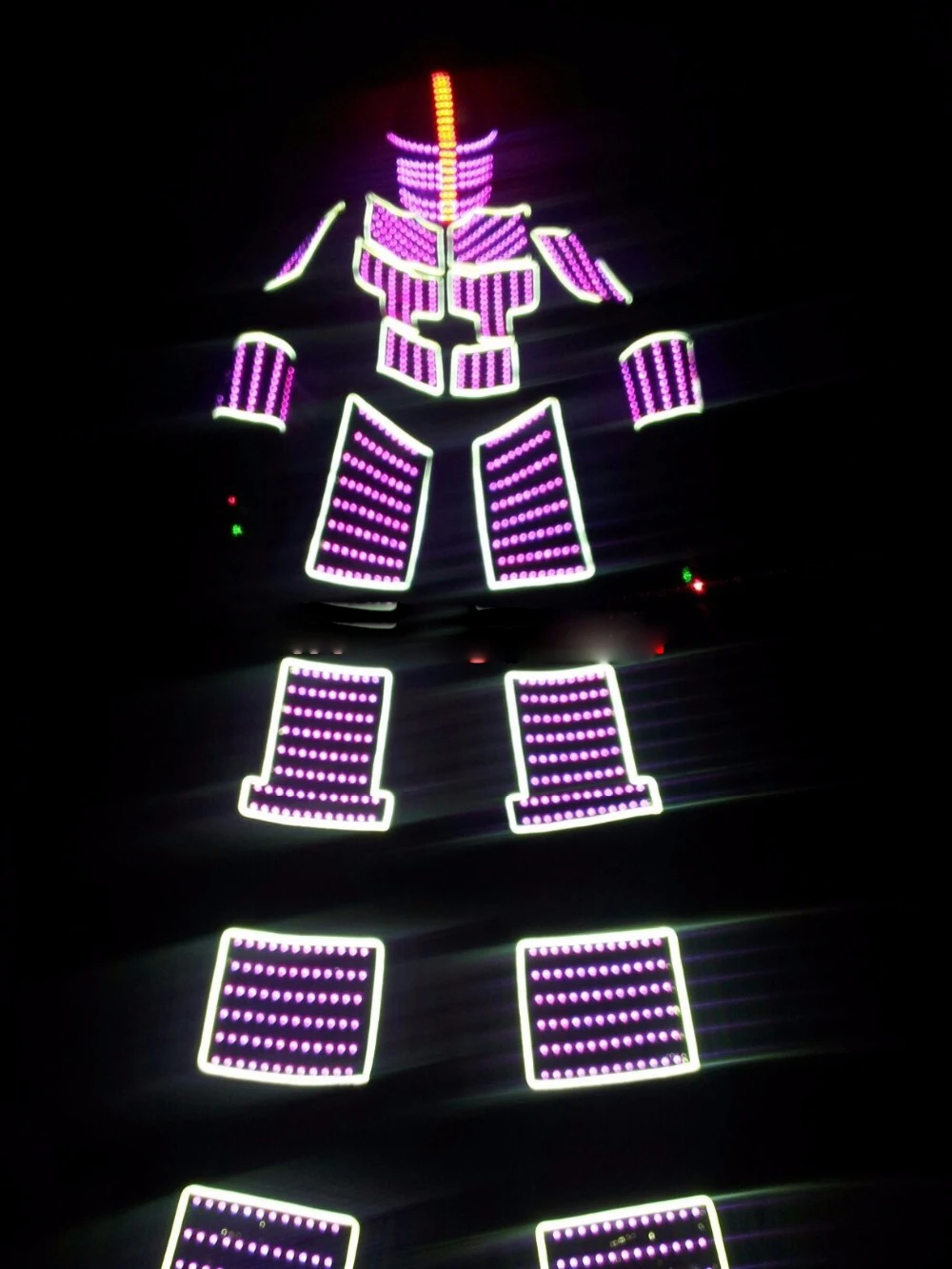 LED ROBOT Костюмы для роботов Костюм Kryoman Tron Dance Wear