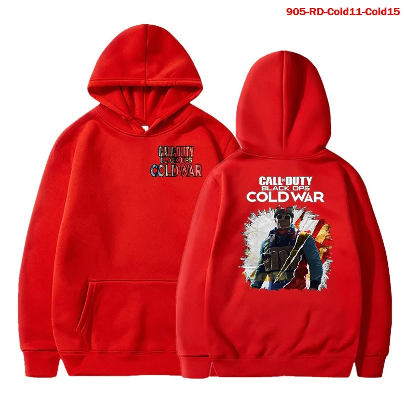 

Fashion Men Hoodies Call of Duty Black Ops Cold War Print Casaul Oversized Women Hoodie Call of Duty Black Ops Cold War Cool Top