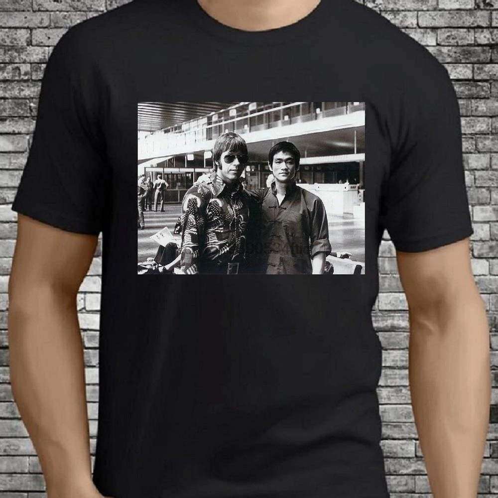 

Chuck Norris and Bruce Lee Rare Photo T Shirt