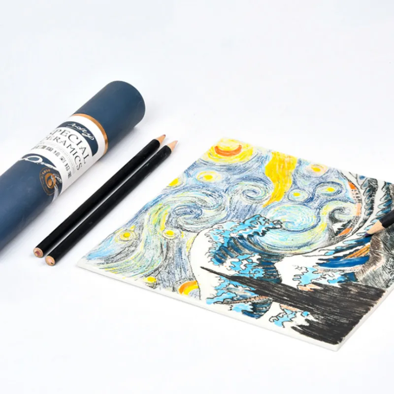 Подглазурная роспись керамики своими руками цветной карандаш глазурь цветная