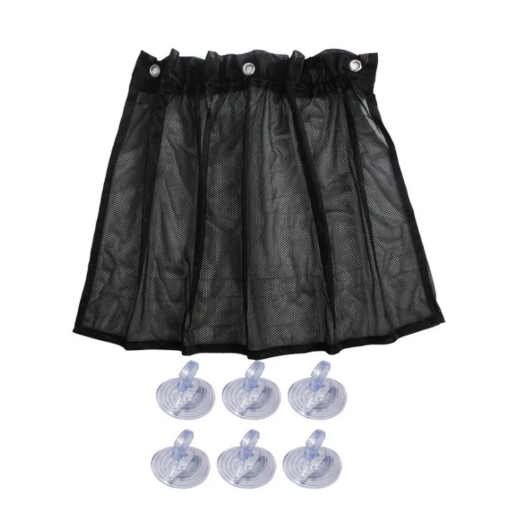 

3Factory direct selling automotive suction mesh curtain 75*50CM on the loading of car shade curtain car curtain car accessories