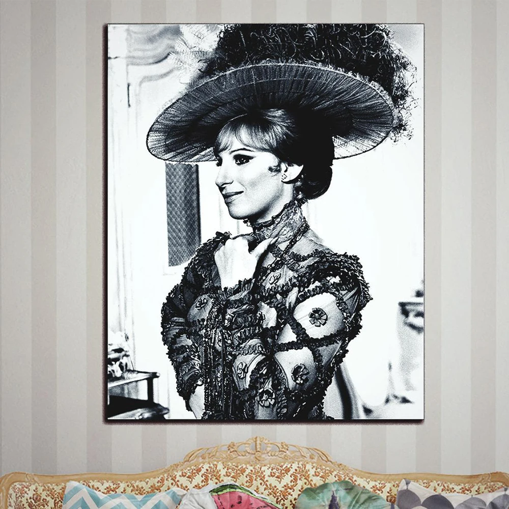 Печатные картины для украшения дома плакаты Барбары Стрейзанд настенное