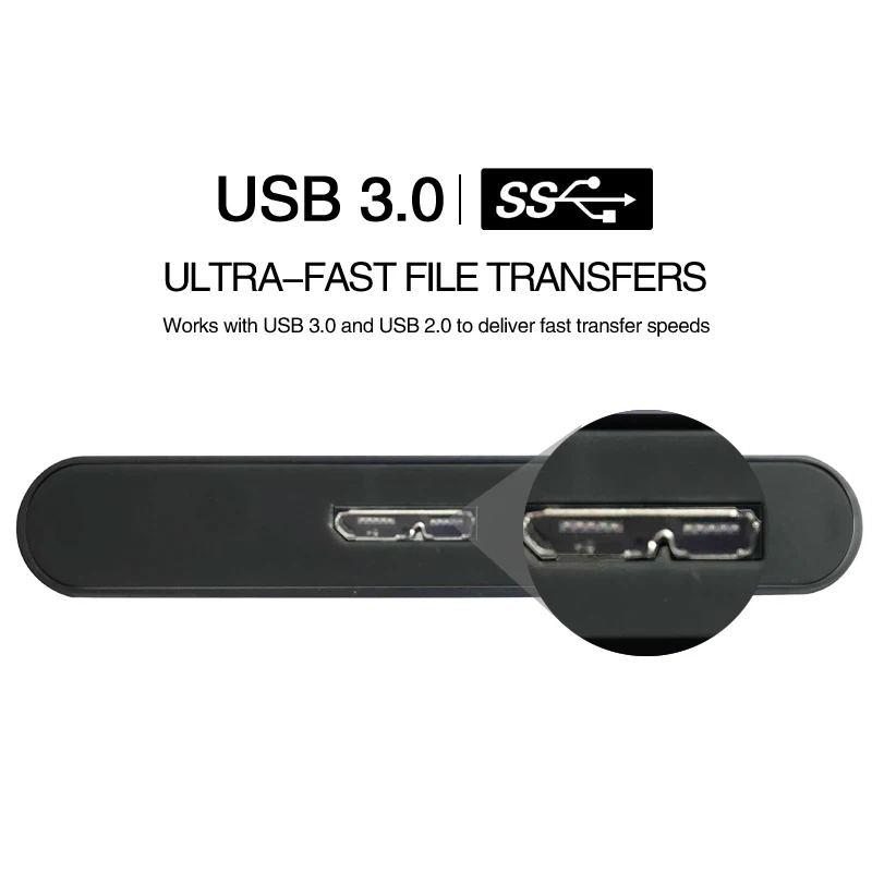 Жесткий диск TWOCHI HDD 2 5 дюйма внешний жесткий USB 360 HD портативный с Xbox One/Xbox/PS4/ПК/Mac