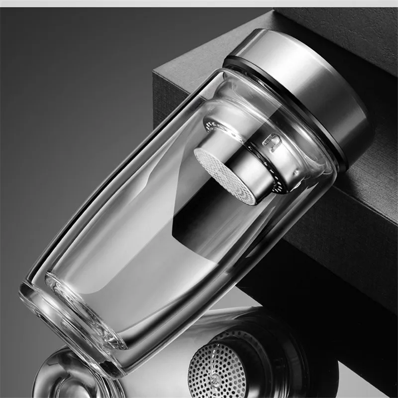 

Стеклянные бутылки для воды BenRussell 380 мл