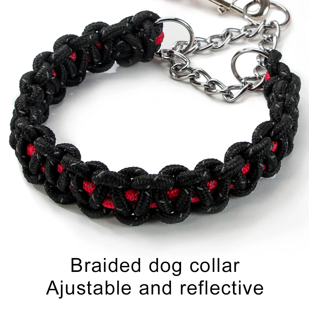 Hipidog дропшиппинг прочный Светоотражающий Поводок для собак и ошейник больших