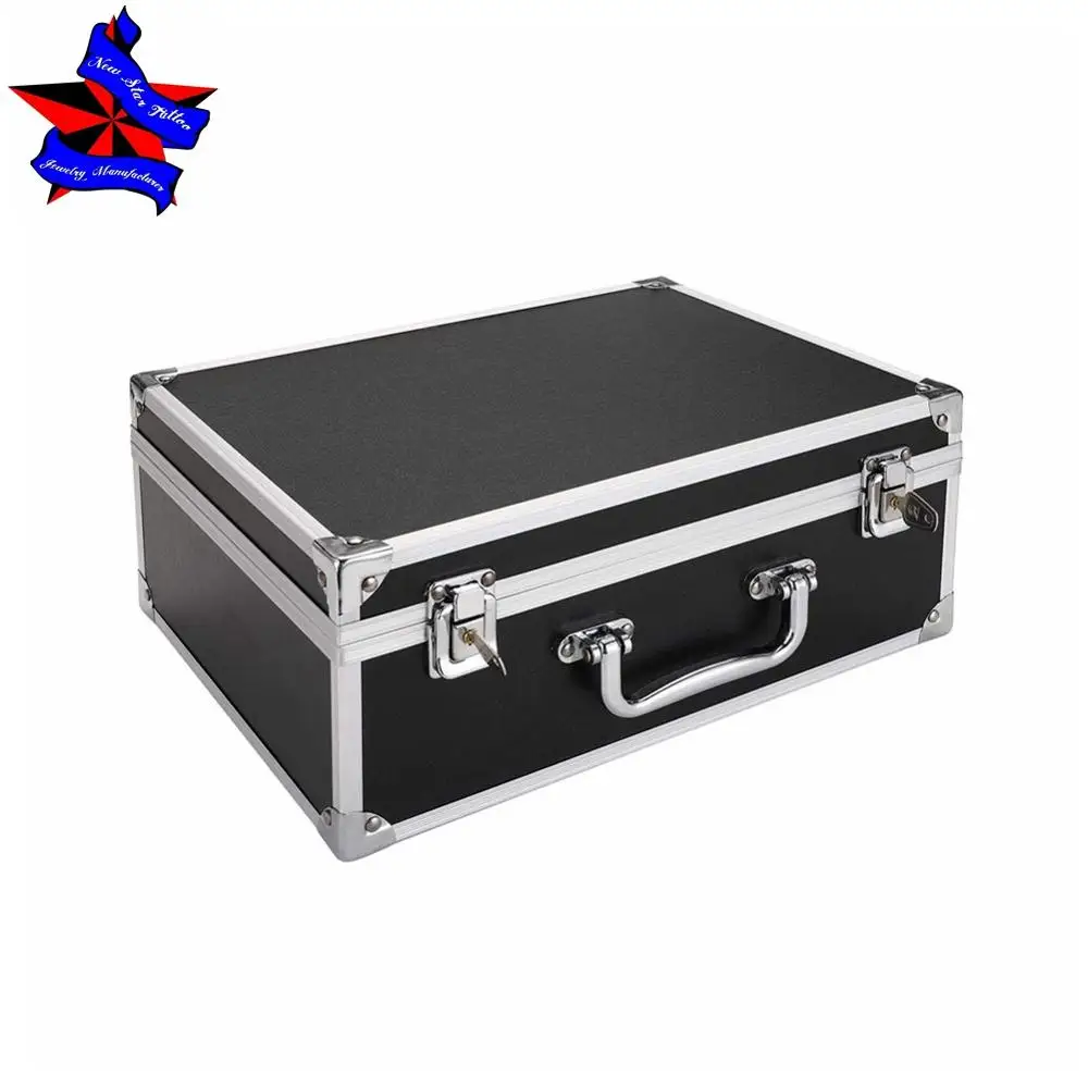 Набор для тату набор макияжа кейс полностью алюминиевый машинки с замком