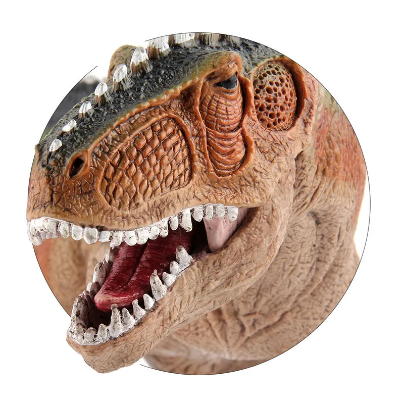 

New Big Size Children Simulation Dinosaur Animal Model Toys Figures Solid Carnotaurus Cognitive Education Toy for Kids Boy Gifts