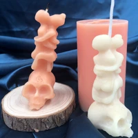3d men and women body candle molds skeleton candle making supplies hand silicone plaster mold for art