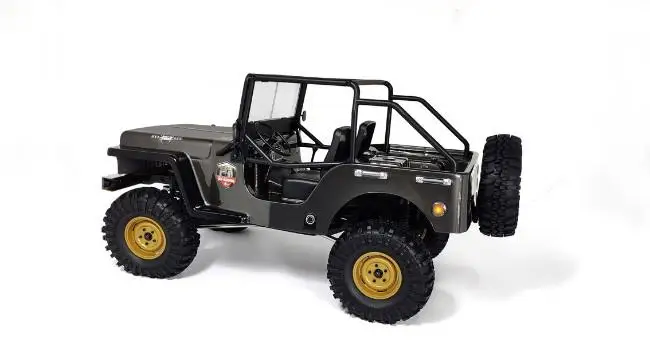 RGT EX86010-CJ 1/10 2,4G 4WD split Трансмиссия вездеход внедорожник скалолазание автомобиль RC автомобиль РТР - Цвет: black