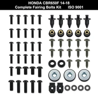 fit for honda cbr 650f cbr650f 2014 2015 2016 2017 2018 motorcycle complete full fairing bolt kit side covering bolts clips nuts