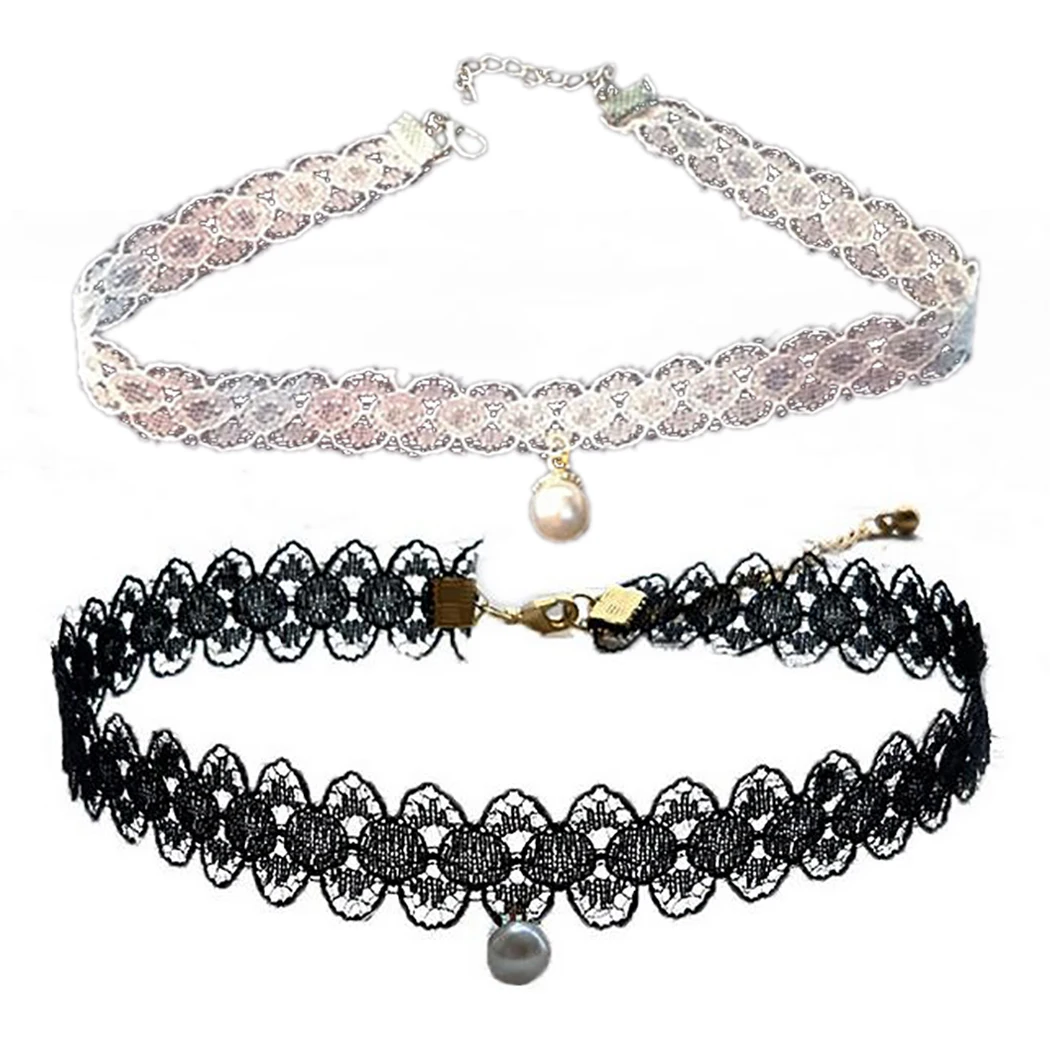 1 шт. Новое Женское кружевное ожерелье для девочек декоративное модное женское с