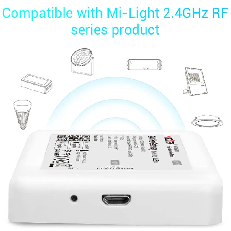 Светодиодная лампа E14/E27/MR16 RGB + CCT 4/5/6/9/12 Вт 12 В 220 ГГц пульт дистанционного