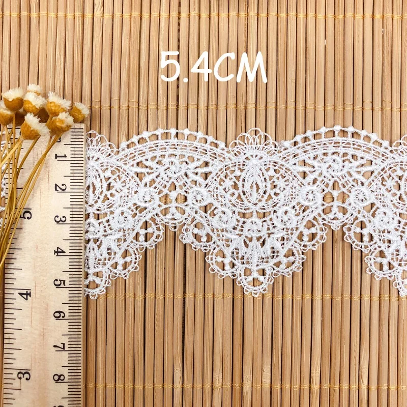 

Barcode lace embroidery polyester silk clothing accessories lace wedding soft furnishings
