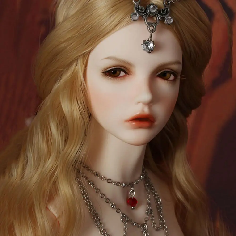 Парик для шарнирных кукол 25 цветов размер 1/3 1/4 1/6 1/8 длинный парик из волокна с