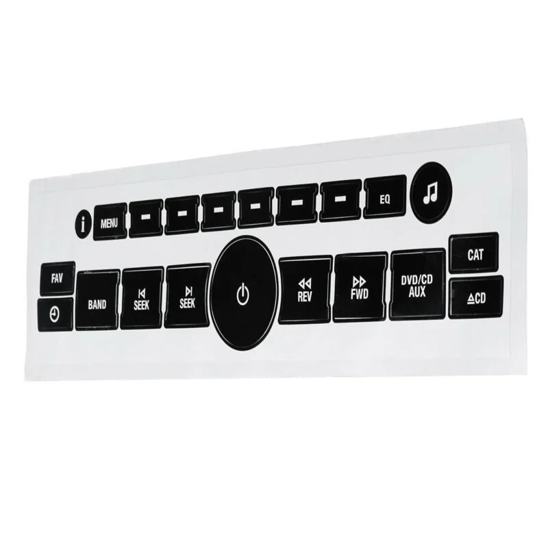 Запчасти для ремонта панели управления автомобильной радиоприборной 1 шт. Набор