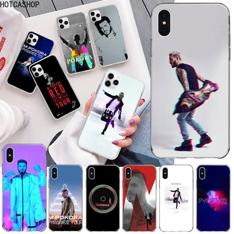 

M Pokora Matt Pokora France Phone Case for iphone 12 pro max mini 11 pro XS MAX 8 7 6 6S Plus X 5S SE 2020 XR cover