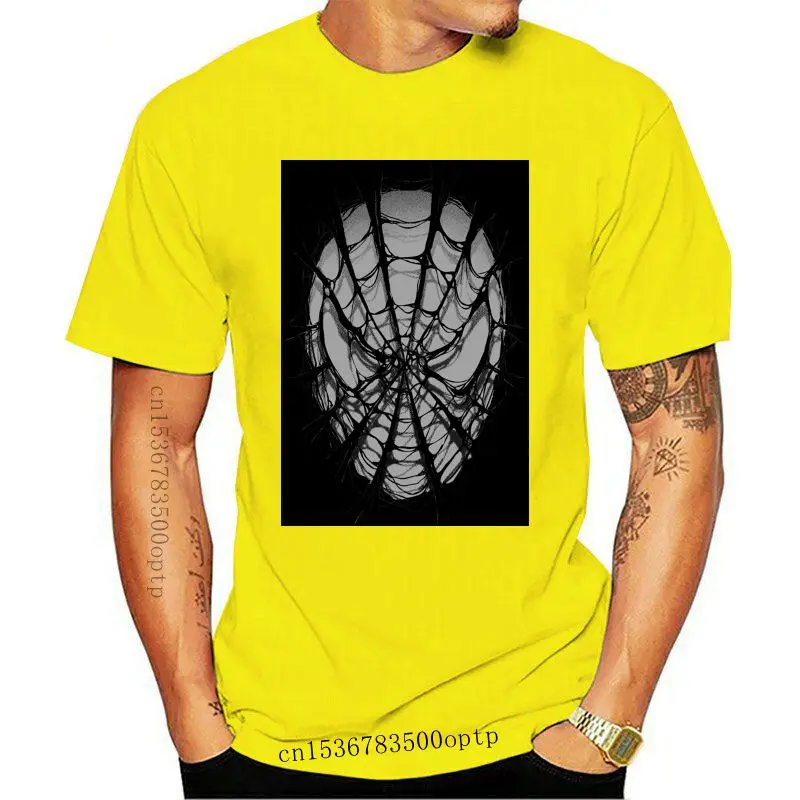 

Дизайнерская потрясающая футболка Spiderrman для мужчин, хлопковая Футболка в стиле хип-хоп с коротким рукавом и круглым воротником