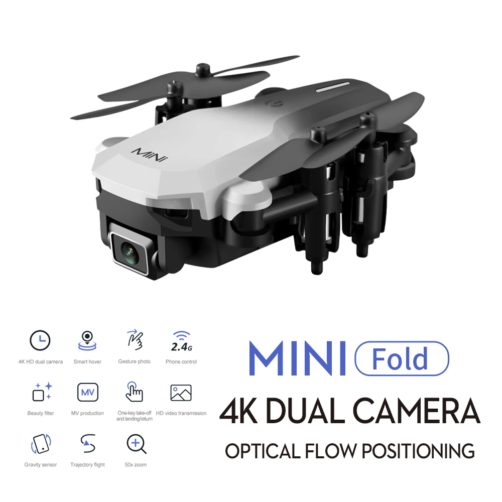 

Мини-Квадрокоптер с камерой 4K, Wi-Fi, FPV