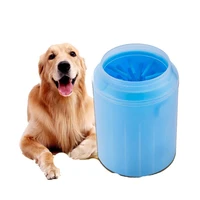 sml pet foot washing cup silicone dog paw cleaner cups soft combs for quickly clean dogs cats dirt paw pet foot wash tools
