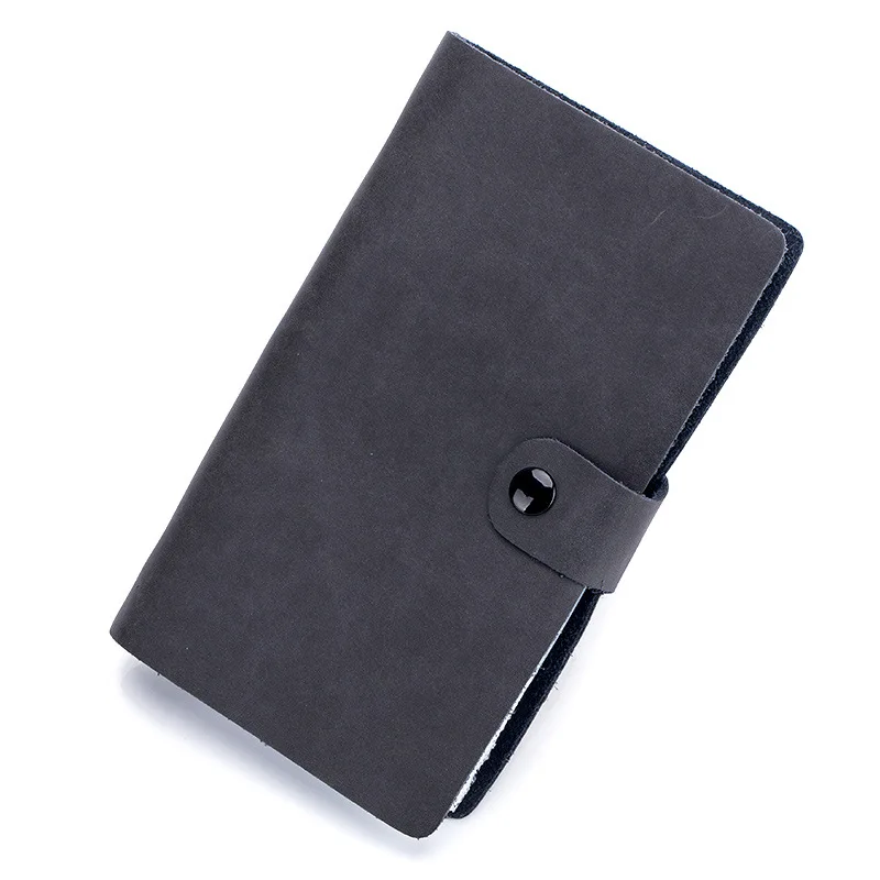 

90 Slots Business Card Book Holder Organizer Leather Card Stock Office Supplies