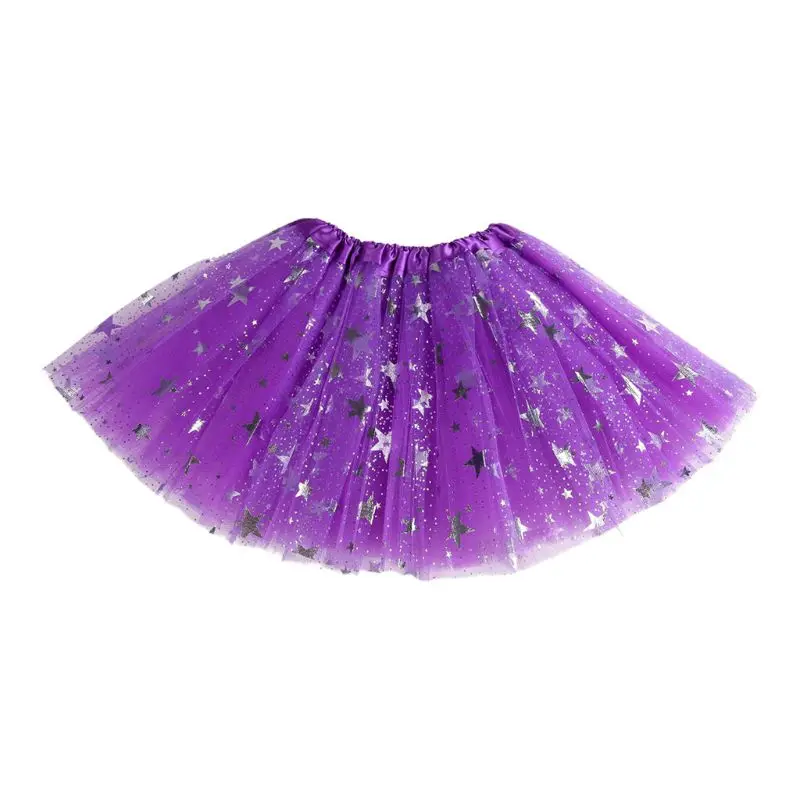 Детское 3 слойное балетное платье пачка для девочек фатиновое принцессы с